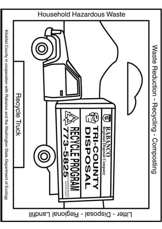 Klein Gevaarlijk Afval - Ophaaltruck