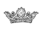 Kleurplaten kroon koningin