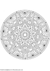 Kleurplaten mandala-1502e