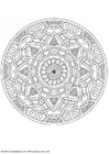 Kleurplaten mandala-1702k