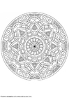 Kleurplaten mandala-1702l