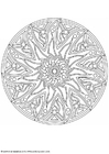 Kleurplaten mandala-1702p