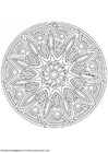 Kleurplaten mandala-1702s