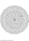 Kleurplaten mandala-1702y