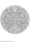 Kleurplaten mandala-1802l