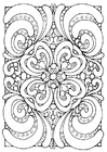 Kleurplaten mandala a04