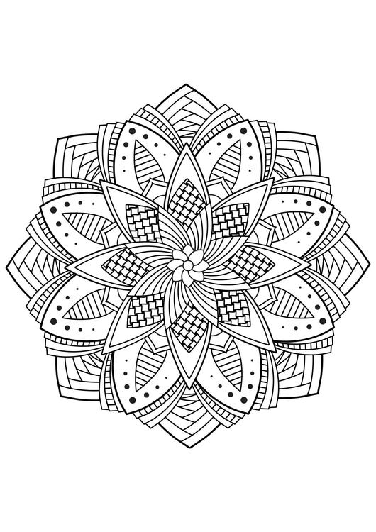 mandala bloem