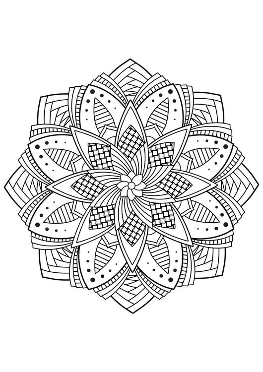 mandala bloem