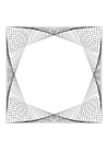 Kleurplaat mandala - bloem