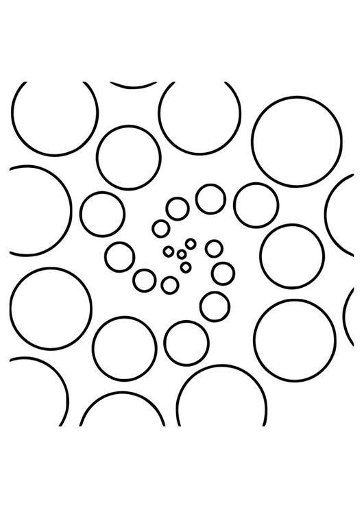 Kleurplaat mandala26