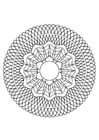 Kleurplaten mandala30