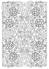 kleurplaat mandala 8a