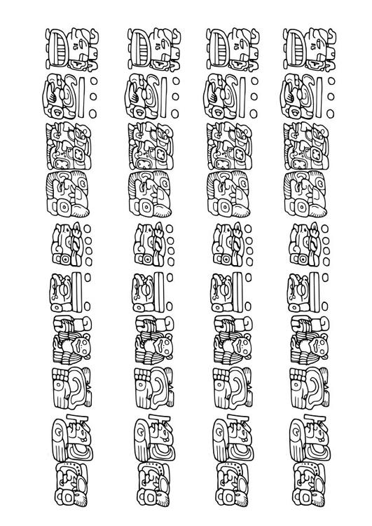 Maya afbeeldingen