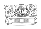 Kleurplaten Maya kunst