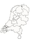 Kleurplaat Nederland