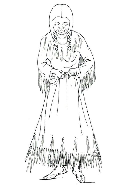 Nimiipu vrouw
