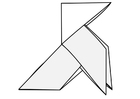 Kleurplaten origami