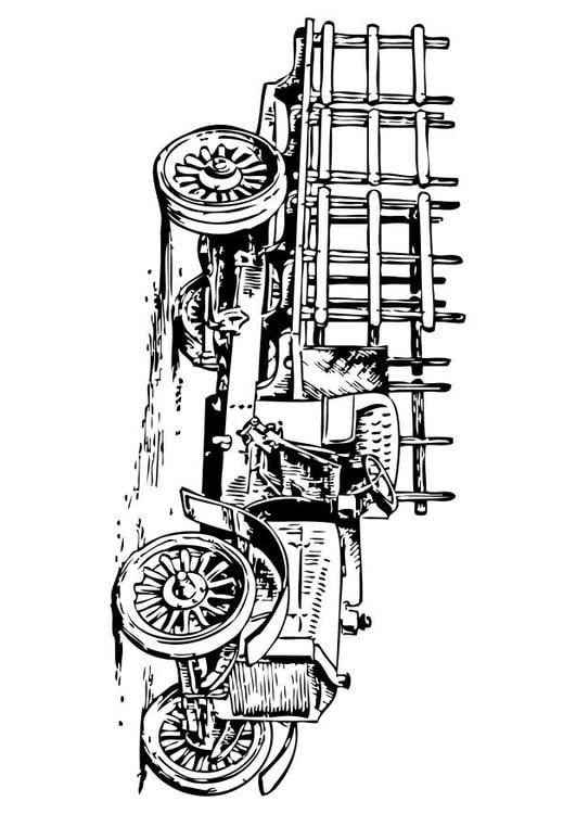 oude vrachtwagen