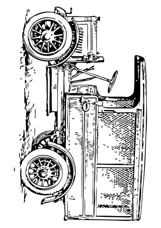 oude vrachtwagen