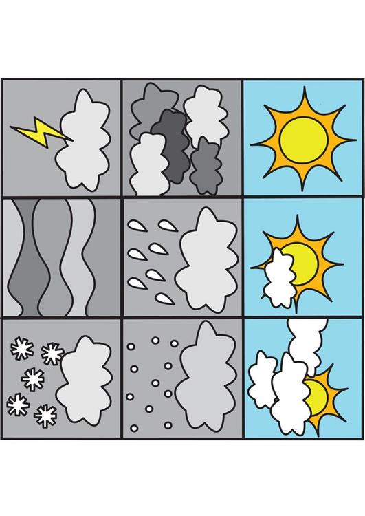 pictogrammen weer 3