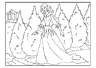 kleurplaat prinses