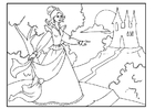 kleurplaat prinses