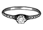 Kleurplaten ring