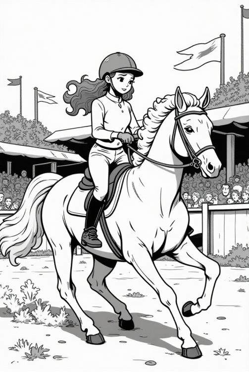 ruiter op paard
