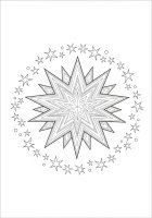 sterren met Kerst