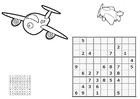 sudoku - vliegtuigen