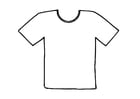 Kleurplaten t-shirt