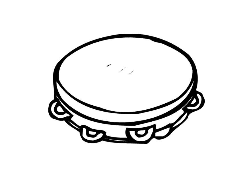 Fargeplate tamboerijn. GratisFargeplate tamboerijn. Gratis  