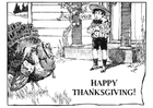 Kleurplaat thanksgiving
