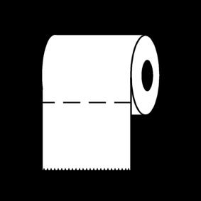 Kleurplaat toiletpapier