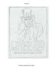 Kleurplaten Uncle Sam