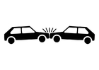 Kleurplaten verkeersongeval