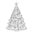 versierde kerstboom