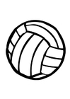 Kleurplaten volleybal