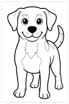 vrolijke puppy