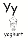 kleurplaat y