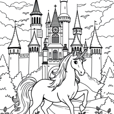 Example AI coloring page 1