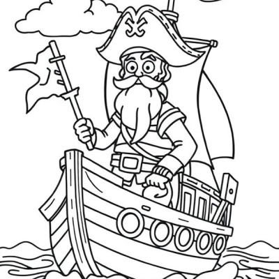 Example AI coloring page 2