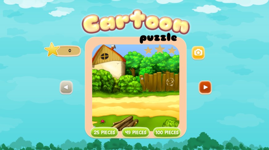 Cartoon puzzels